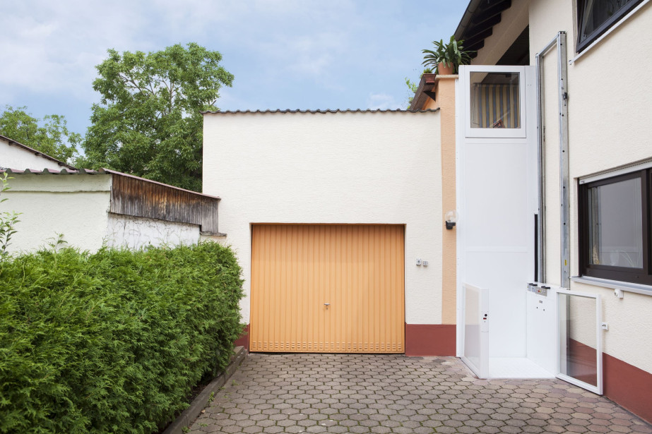 ganser ghb20 homelift kabine aussenwand