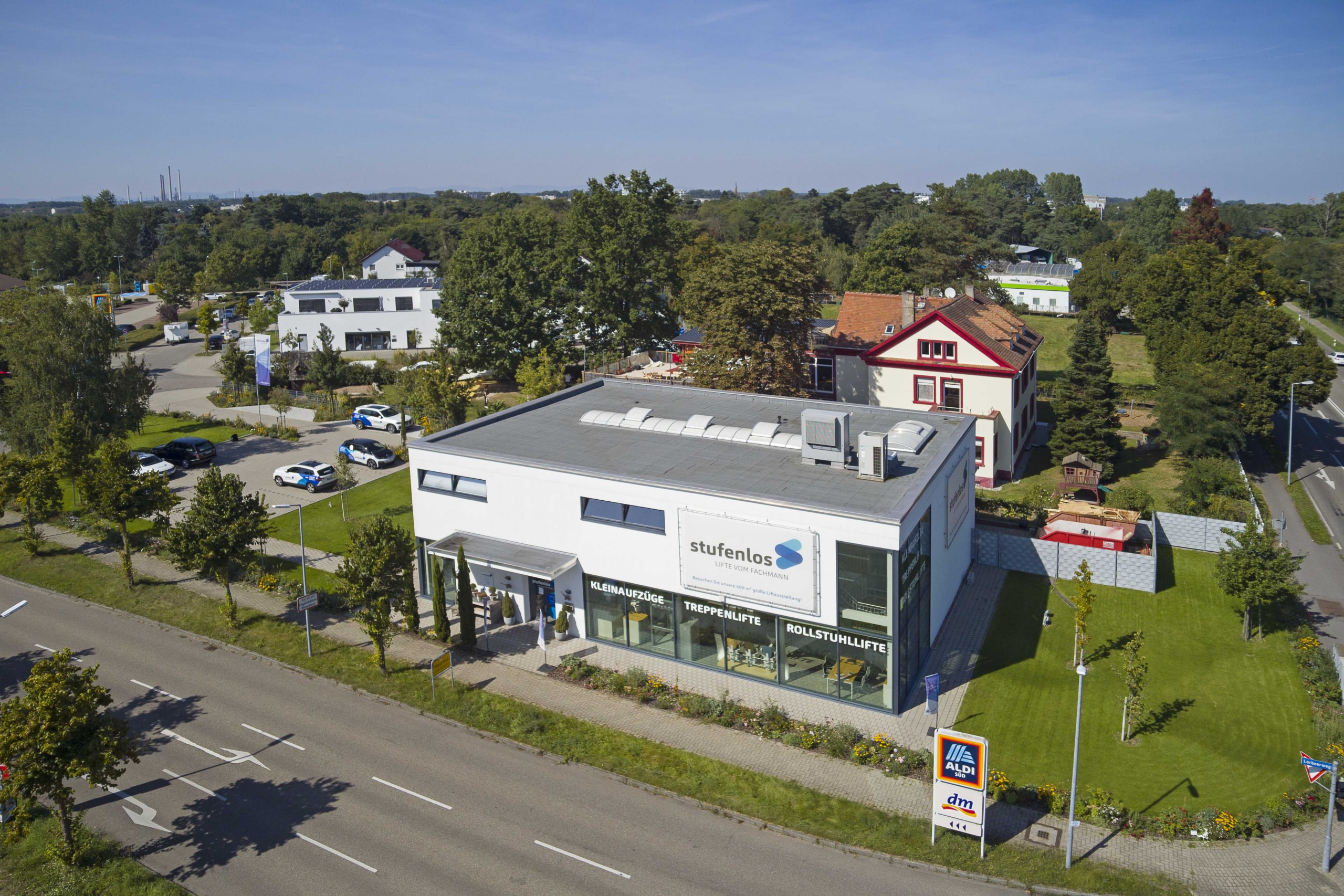 liftzentrum stufenlos vogelperspektive