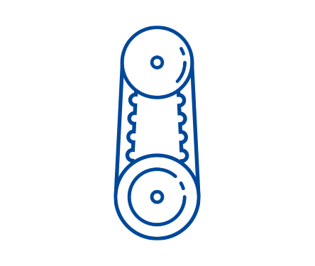 stufen los liftantrieb zahnriemen