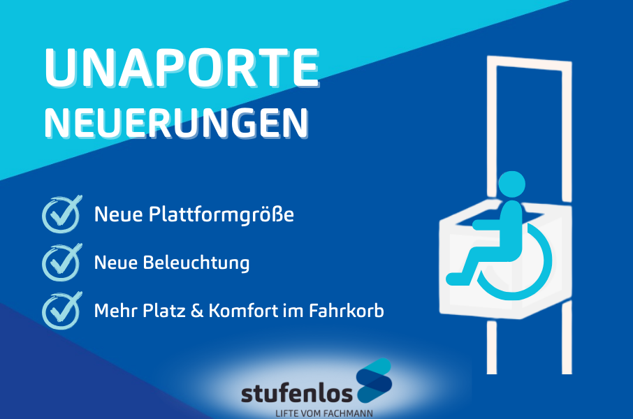 unaporte v7 neue plattformgroesse moderne beleuchtung
